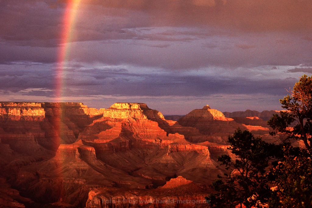 Grand Canyon, Regenbogen, Arizona, USA, Canyon